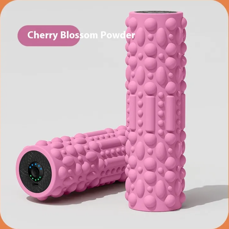 Electric Foam Roller Muscle-relaxing Tool Leg Roller Sports Fitness Equipment Vibrating Yoga Column